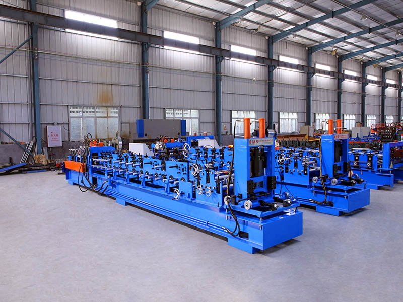 auto C purlin roll forming machine