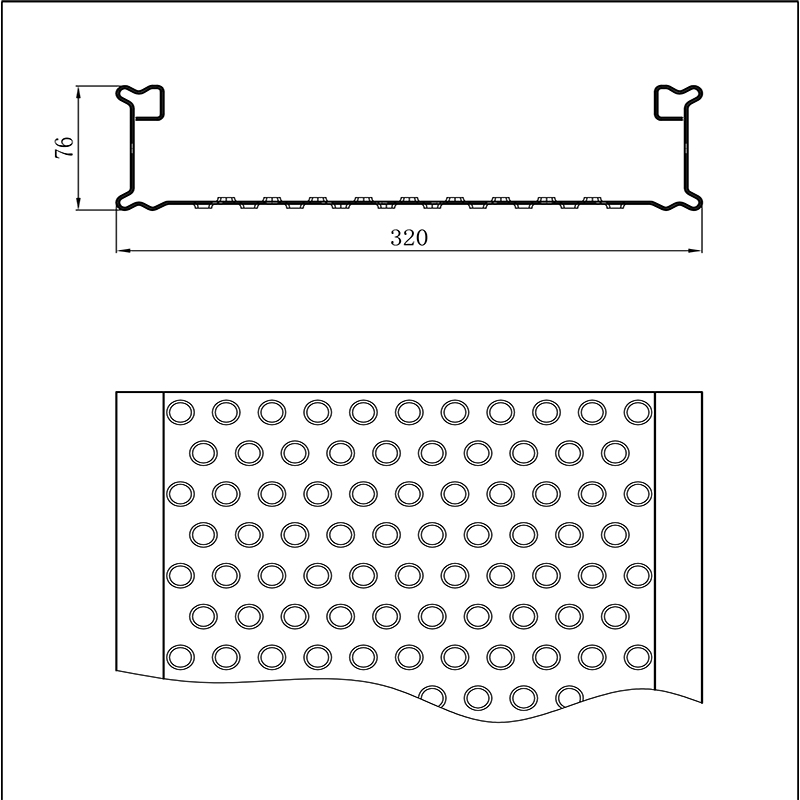 Scaffold Plank Roll Forming Machine